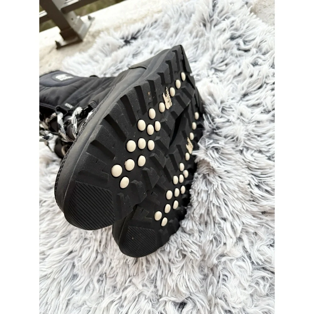 Sorel Black Whitney‎ Lace Up Boot